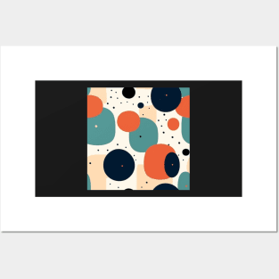 Abstract Minimalist Pattern Art Posters and Art